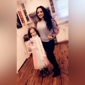 Victoria Secret heart sweater